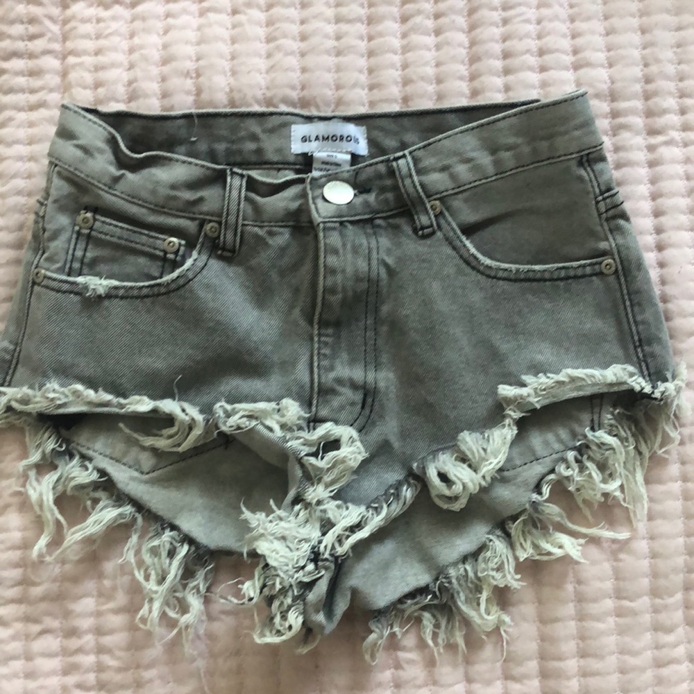 Glamorous Frayed Cutoffs